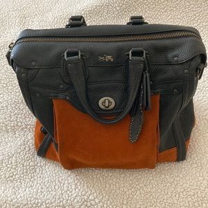 Coach Rhyder 33 Colorblock Satchel